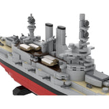 1/300 Scale SMS Schleswig-Holstein Battleship Klemmbausteine-LesDiy-Klemmbausteine
