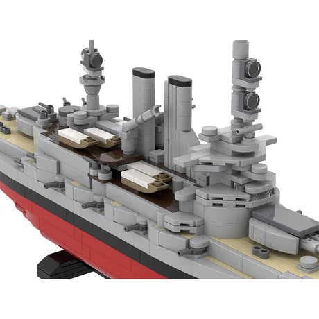 1/300 Scale SMS Schleswig-Holstein Battleship Klemmbausteine-LesDiy-Klemmbausteine