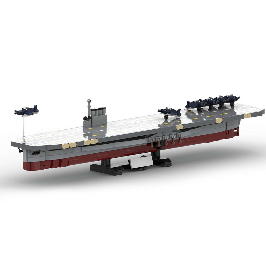 1/300 Scale U.S. XI - 64 Aircraft Carrier Module Military klemmbausteine - LesDiy - Klemmbausteine