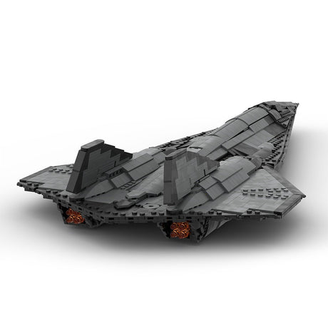1/35 MOC SR - 72 10 Mach 10 Hyperschall - Tarnkappenbomber Klemmbausteine - LesDiy - Klemmbausteine