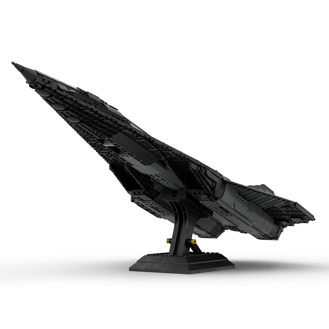 1/35 MOC SR - 72 10 Mach 10 Hyperschall - Tarnkappenbomber Klemmbausteine - LesDiy - Klemmbausteine