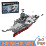 1:350 UCS USS Enterprise CVN - 65 Atomgetriebener Flugzeugträger (Übersee - Lagerlieferung) - LesDiy - Klemmbausteine