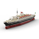 1/400 MOC - 71804 Andrea Doria Bausteine Schiff Klemmbausteine - LesDiy - Klemmbausteine