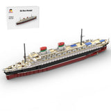 1/400 MOC - 73429 SS Rex Bausteine Schiff Klemmbausteine - LesDiy - Klemmbausteine