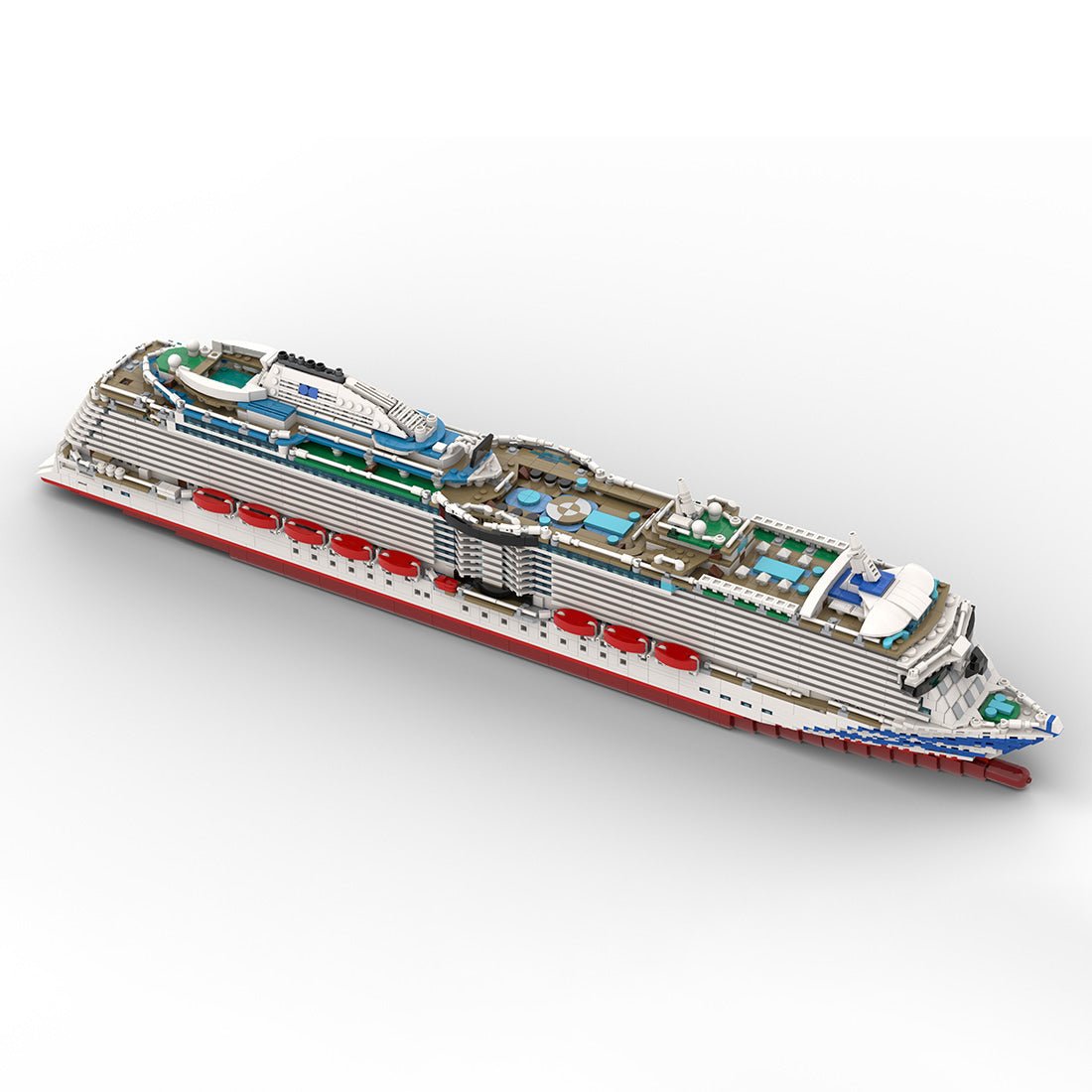 1/400 Scale Super Flagship Cruise Klemmbausteine - LesDiy - Klemmbausteine