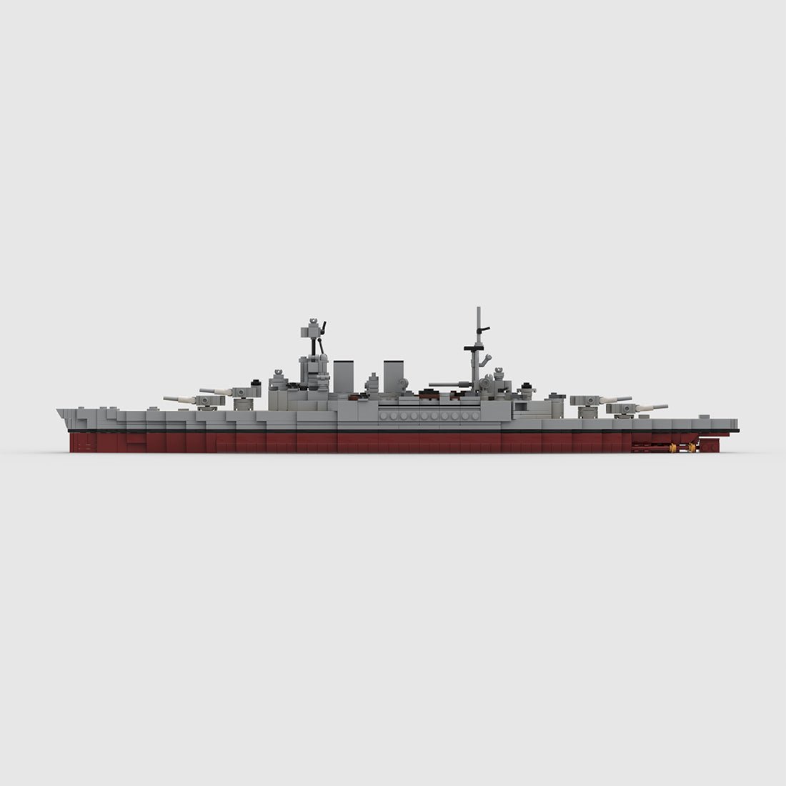 1/485 Scale WWII British Hood Battlecruiser Klemmbausteine - LesDiy - Klemmbausteine