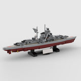 1/700 Scale German Bismarck Cruiser Military Klemmbausteine - LesDiy - Klemmbausteine