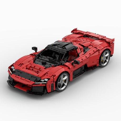 1/8 Scale F80 Sports Car Klemmbausteine - LesDiyproduct_type##