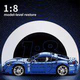 1/8 Scale Luxury Supercar Klemmbausteine - LesDiy - Klemmbausteine