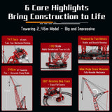 1/80 Scale Heavy Construction SK6000 Crane Klemmbausteine - LesDiy - Klemmbausteine