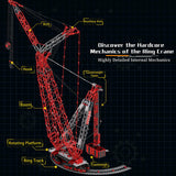 1/80 Scale Heavy Construction SK6000 Crane Klemmbausteine - LesDiy - Klemmbausteine