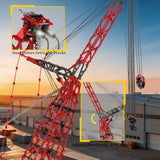 1/80 Scale Heavy Construction SK6000 Crane Klemmbausteine - LesDiy - Klemmbausteine