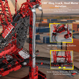 1/80 Scale Heavy Construction SK6000 Crane Klemmbausteine - LesDiy - Klemmbausteine
