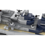 2 in 1 German Heavy Cruiser Mainz - Scale 1:300 Klemmbausteine - LesDiy - Klemmbausteine