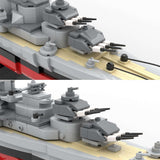 2 in 1 German Heavy Cruiser Mainz - Scale 1:300 Klemmbausteine - LesDiy - Klemmbausteine