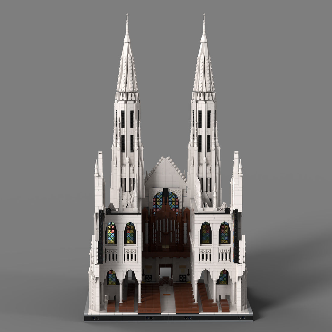 MOC-276548 St. Patrick’s Cathedral in New York – vollständig Klemmbausteine