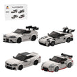 4 in 1 8 Stud Car Klemmbausteine - LesDiy - Klemmbausteine