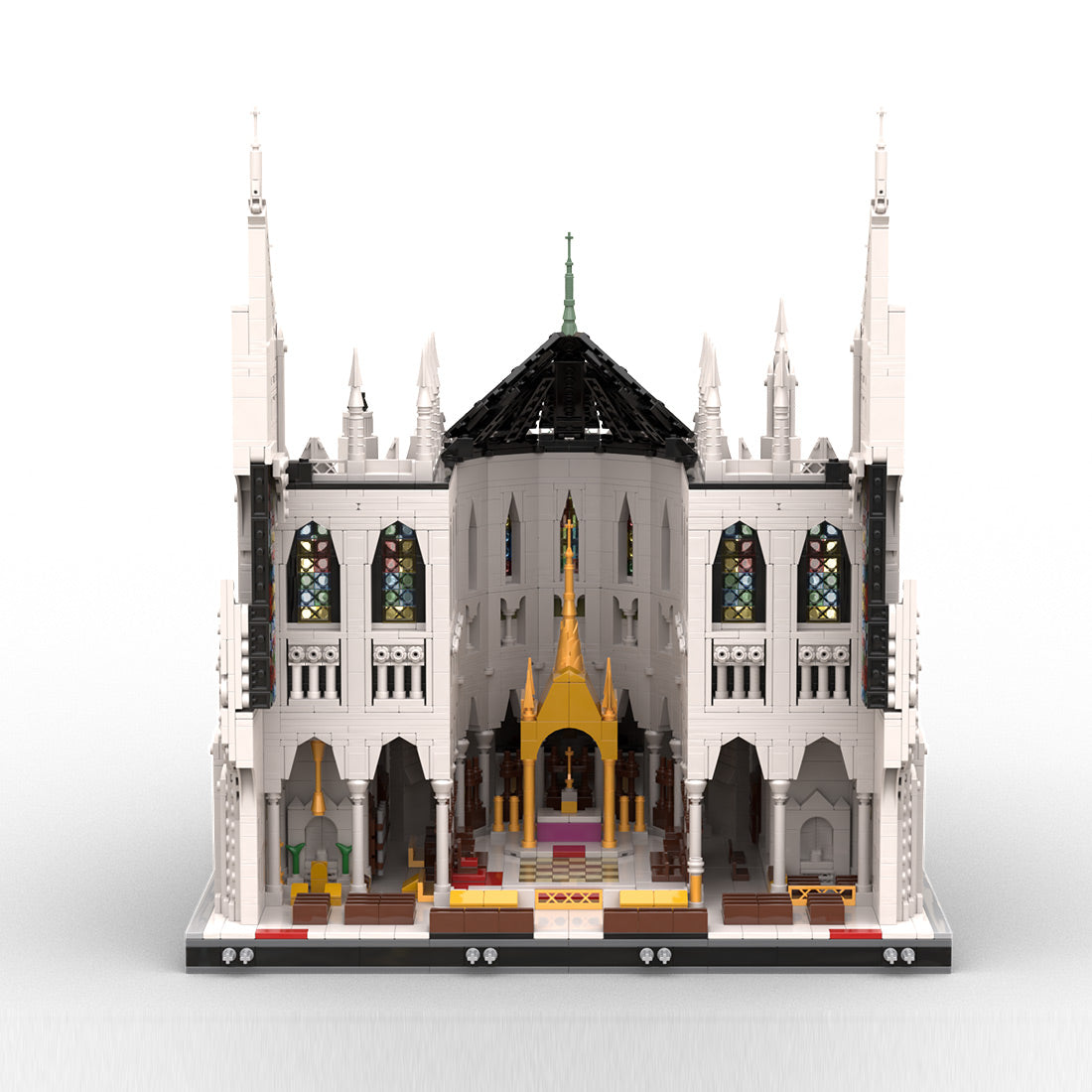 MOC-276548 St. Patrick’s Cathedral in New York – vollständig Klemmbausteine