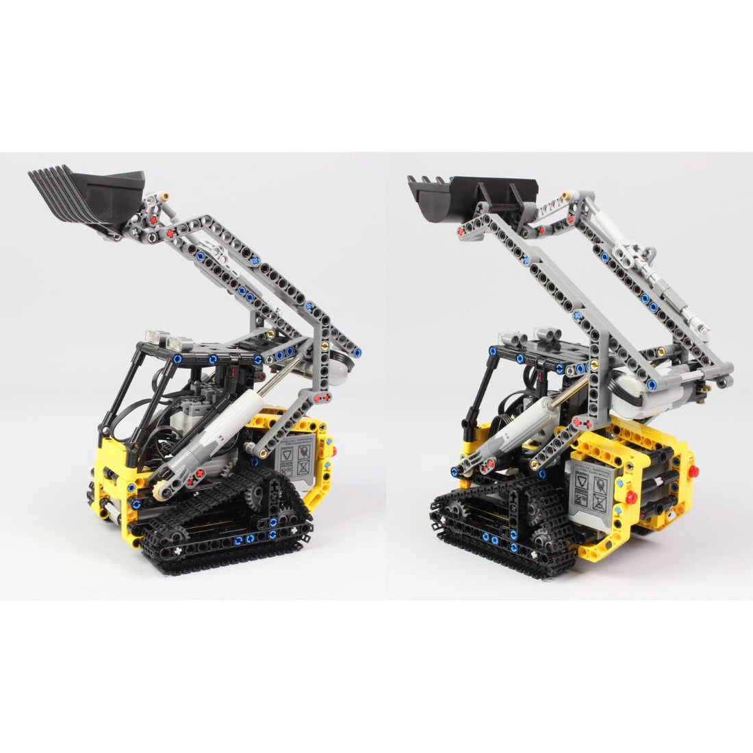 MOC-13349 Kompakt-Raupenlader Klemmbausteine