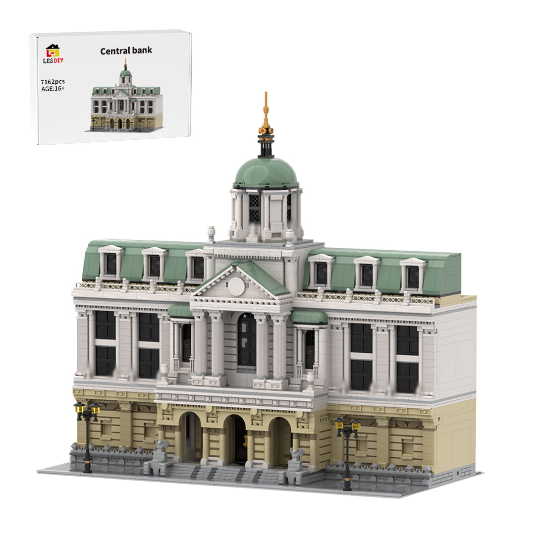 MOC-262028 Zentralbank | Modular Klemmbausteine