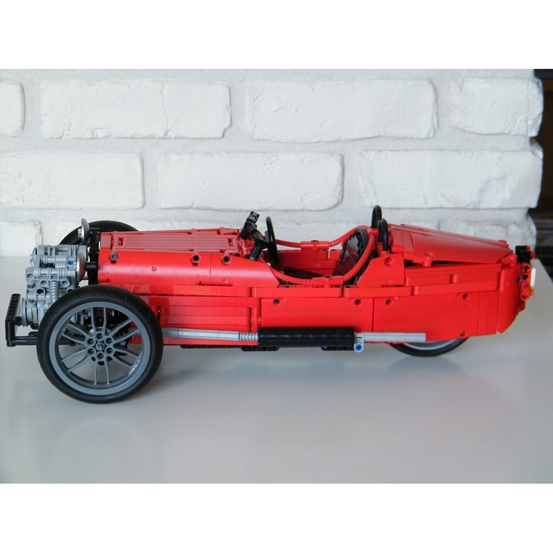 MOC-0035 Morgan Three Wheeler Klemmbausteine