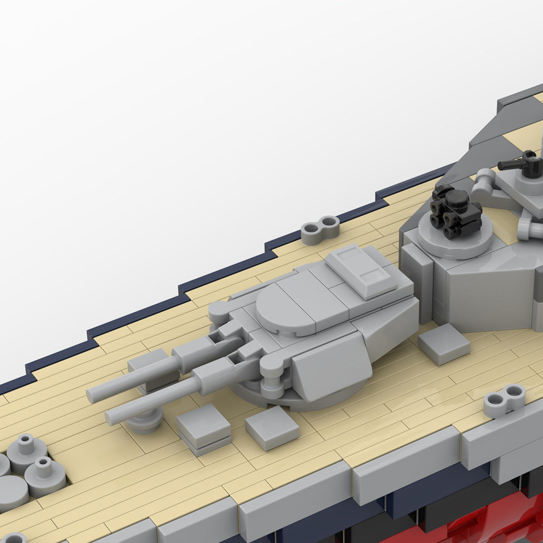 Renown-Klasse Schlachtkreuzer Militärschiff-Modell klemmbausteine