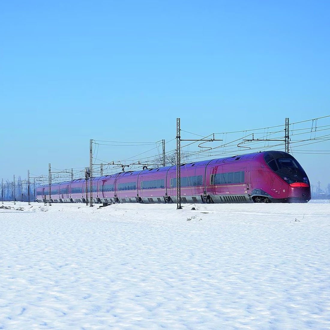 AGV - 575 Italo High Speed Train Smart Classy Klemmbausteine - LesDiy - Klemmbausteine