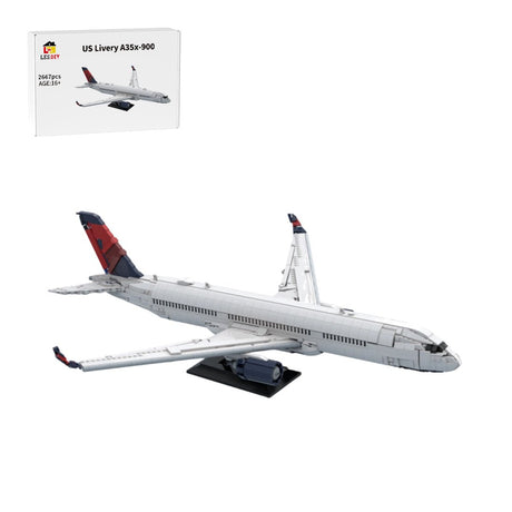 American A35x - 900 Airliner Klemmbausteine - LesDiy - Klemmbausteine