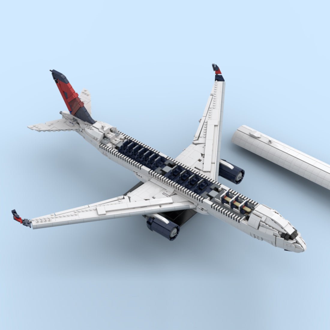 American A35x - 900 Airliner Klemmbausteine - LesDiy - Klemmbausteine