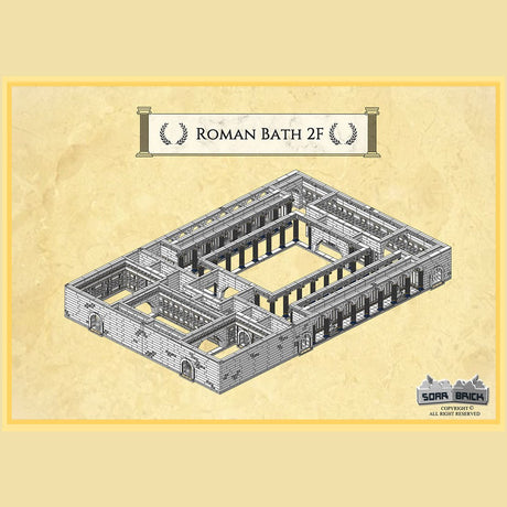 Ancient Roman Bath Klemmbausteine-LesDiy-Klemmbausteine
