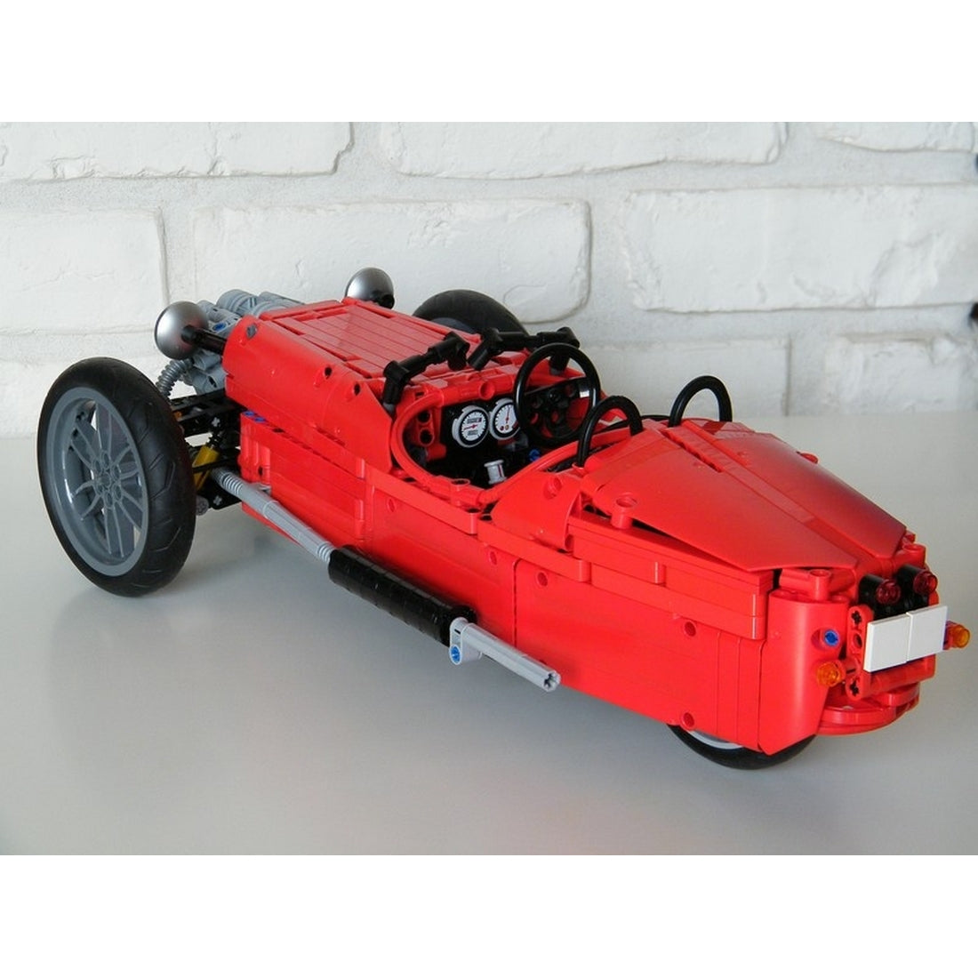 MOC-0035 Morgan Three Wheeler Klemmbausteine