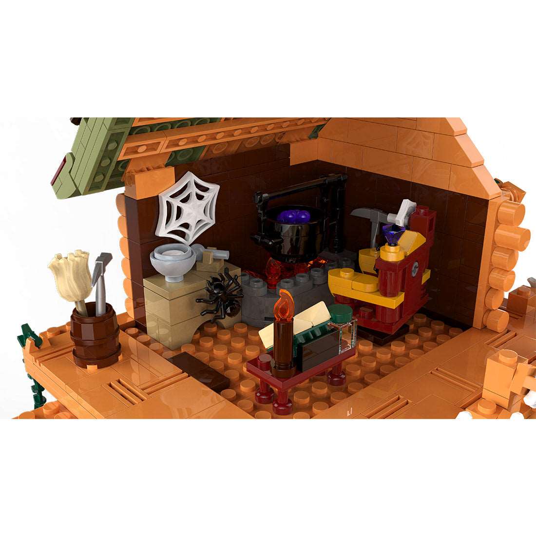 Baba Yaga's Hut Klemmbausteine - LesDiy - Klemmbausteine