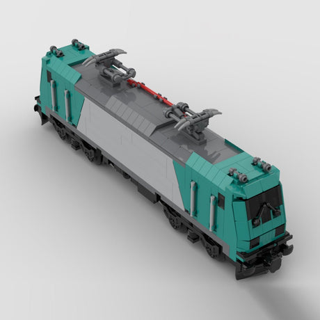 BR - 185 Electric Locomotive Head Klemmbausteine - LesDiy - Klemmbausteine