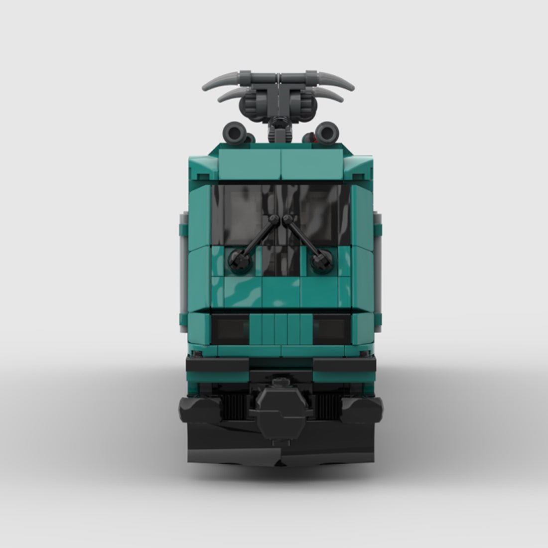 BR - 185 Electric Locomotive Head Klemmbausteine - LesDiy - Klemmbausteine