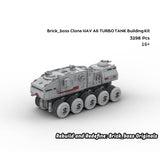Clone HAV A6 TURBO TANK II Klemmbausteine - LesDiy - Klemmbausteine