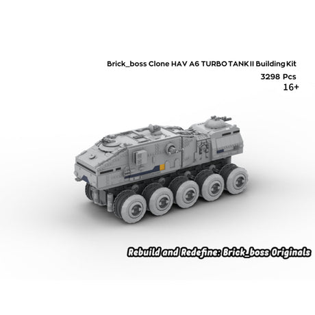 Clone HAV A6 TURBO TANK II Klemmbausteine - LesDiy - Klemmbausteine