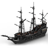 Das mittelalterliche Piraten - Geisterschiff Black Pearl Klemmbausteine - LesDiy - Klemmbausteine
