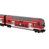 DB Doppeldecker-Steuerwagen Klemmbausteine-LesDiy-Klemmbausteine