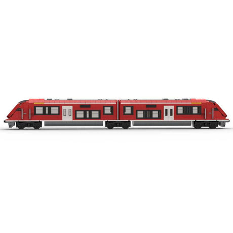 DB Regio BR63 City Express Train Klemmbausteine - LesDiy - Klemmbausteine