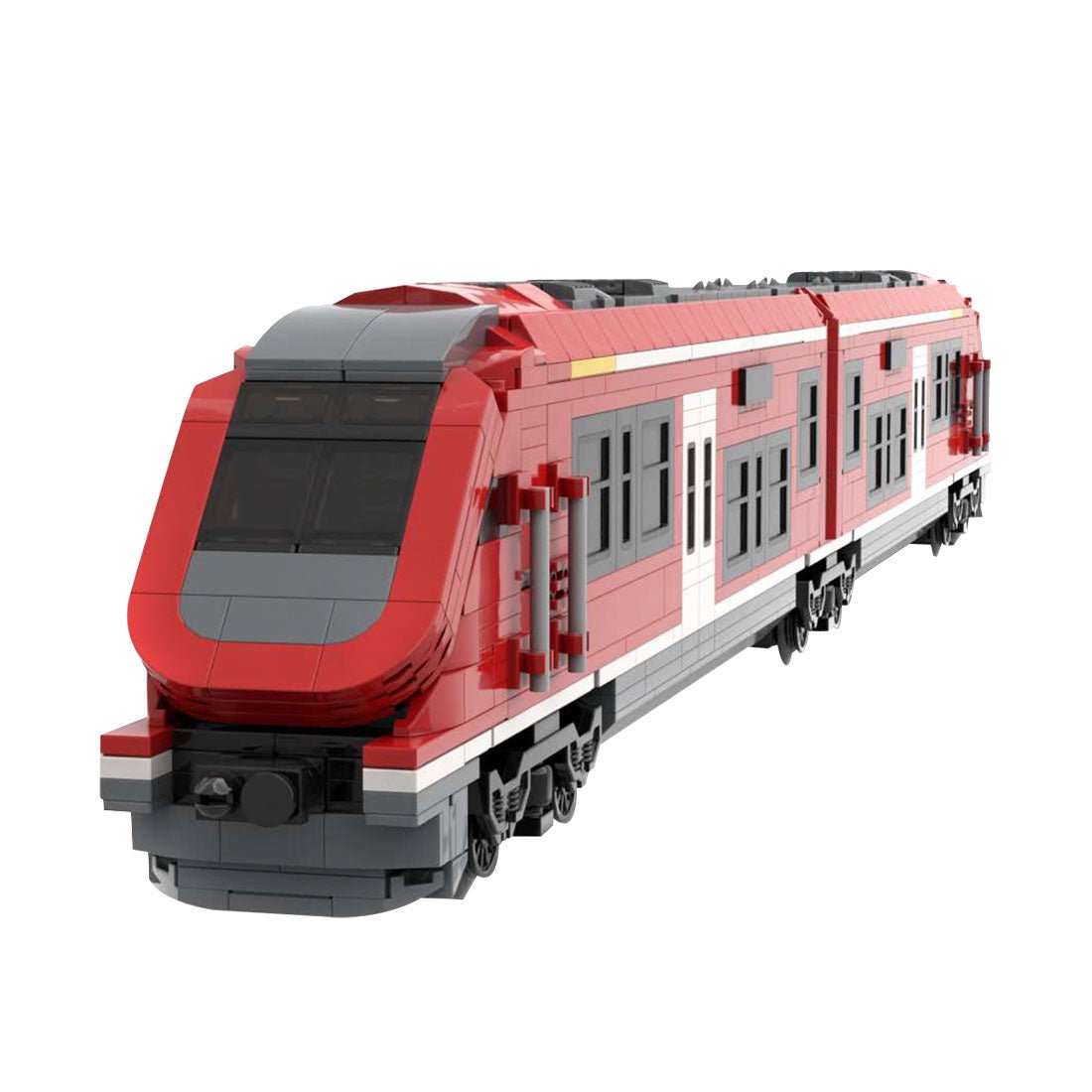 DB Regio BR63 City Express Train Klemmbausteine - LesDiy - Klemmbausteine