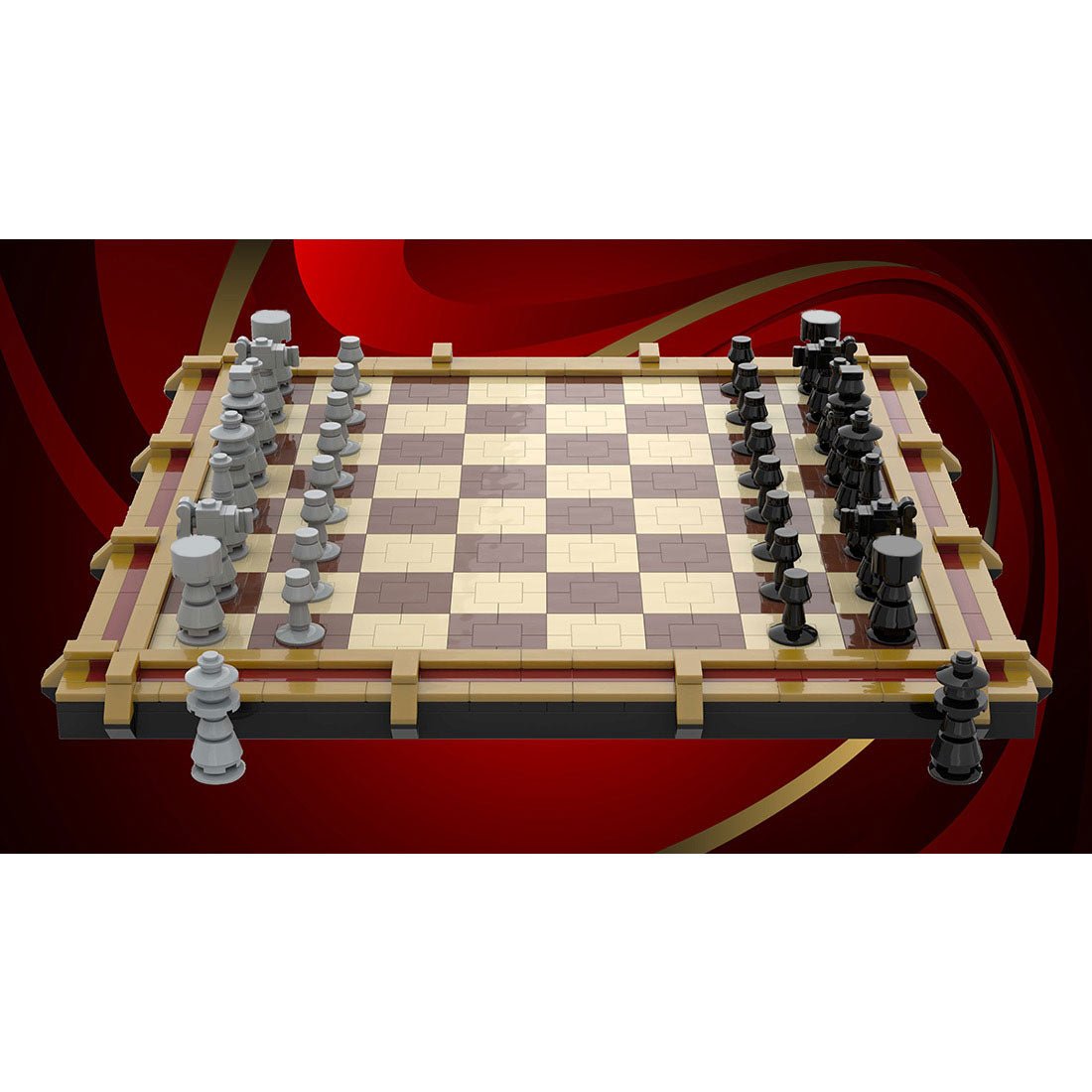Deluxe - Schach Klemmbausteine - LesDiy - Klemmbausteine