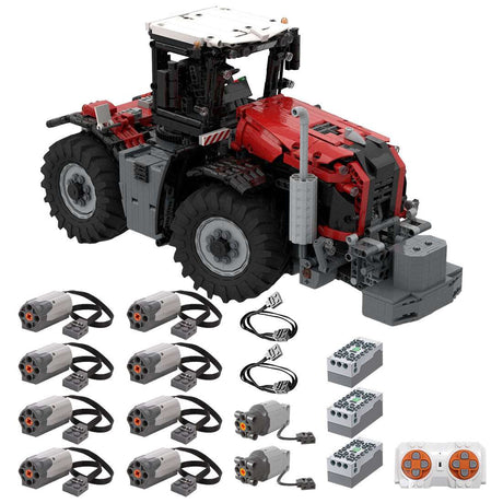 Der Xerion 5000 Tech Traktor Klemmbausteine - LesDiy - Klemmbausteine