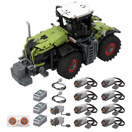 Der Xerion 5000 Tech Traktor Klemmbausteine - LesDiy - Klemmbausteine