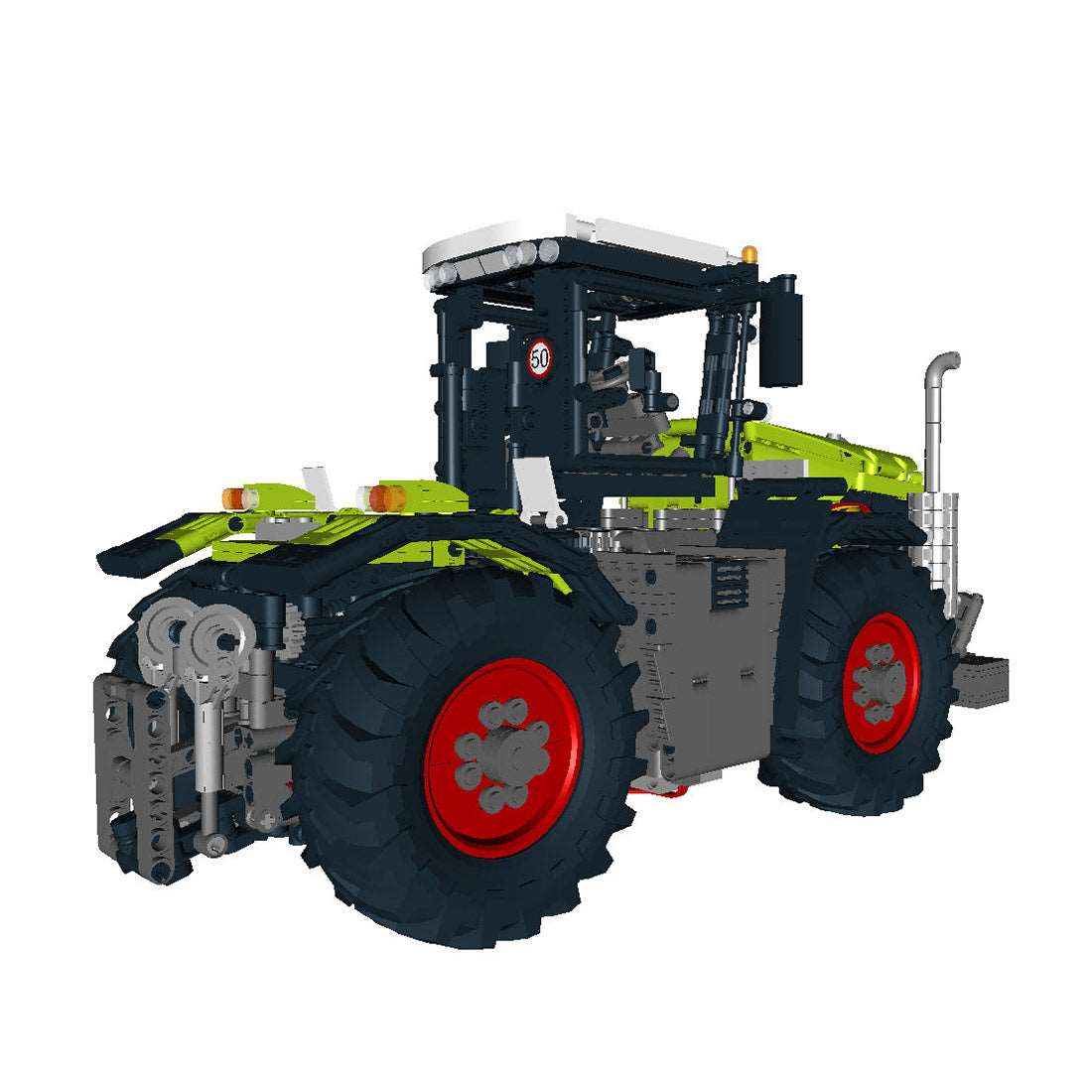 Der Xerion 5000 Tech Traktor Klemmbausteine - LesDiy - Klemmbausteine