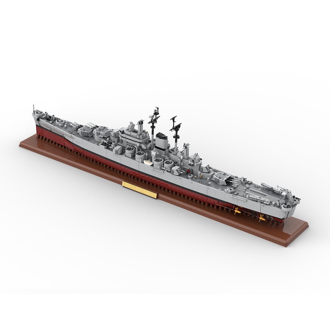Des Moines class cruiser Klemmbausteine - LesDiy - Klemmbausteine