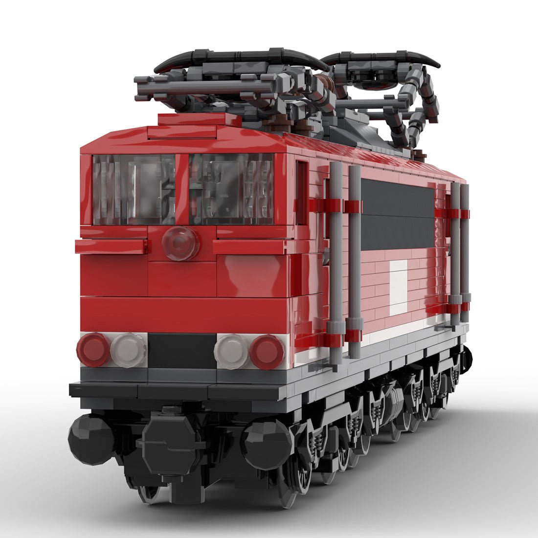 Deutscher Zug MEG - 155 Europäischer Zug - LesDiy - Klemmbausteine
