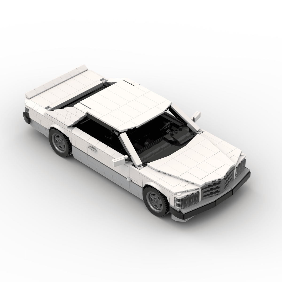 Deutsches Grand-Touring-Coupé der 1980er Jahre Klemmbausteine(GoBricks)-LesDiy-Klemmbausteine