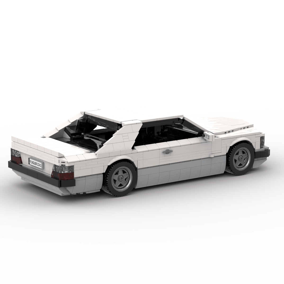 Deutsches Grand-Touring-Coupé der 1980er Jahre Klemmbausteine(GoBricks)-LesDiy-Klemmbausteine