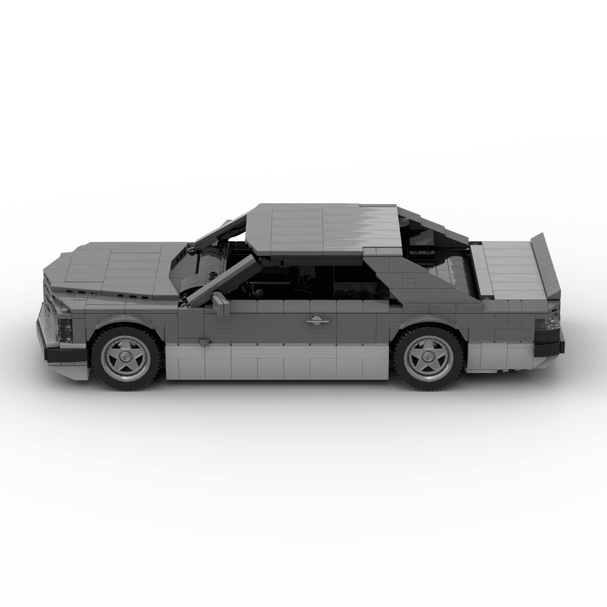 Deutsches Grand-Touring-Coupé der 1980er Jahre Klemmbausteine(GoBricks)-LesDiy-Klemmbausteine