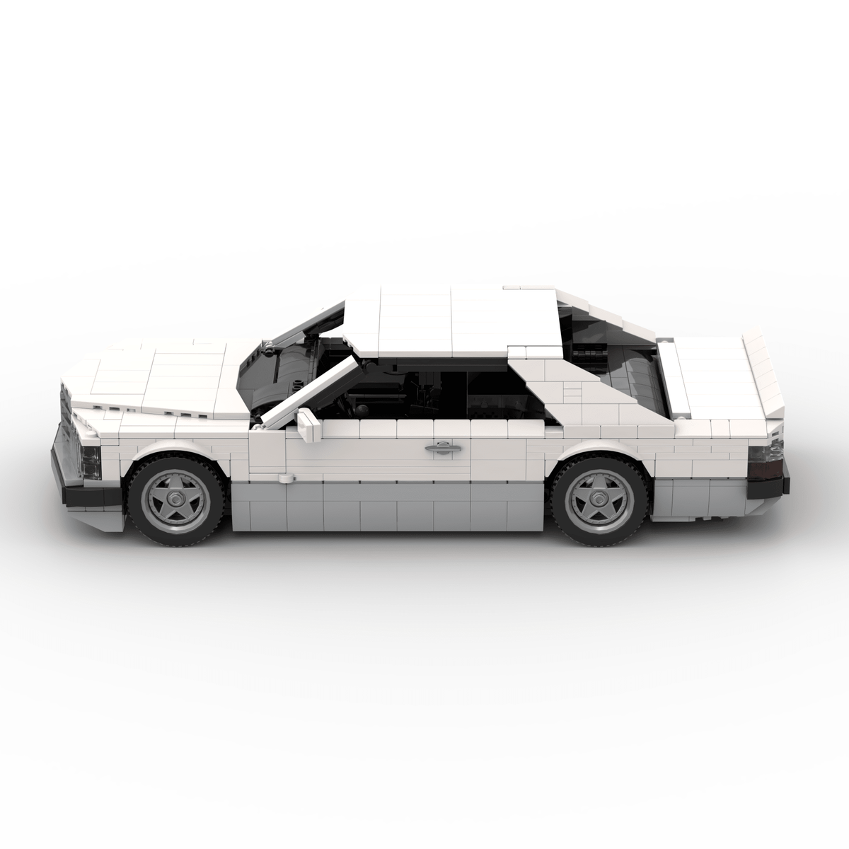 Deutsches Grand-Touring-Coupé der 1980er Jahre Klemmbausteine(GoBricks)-LesDiy-Klemmbausteine